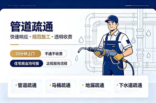 新乐管道疏通