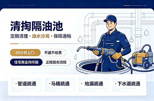 新乐清掏隔油池