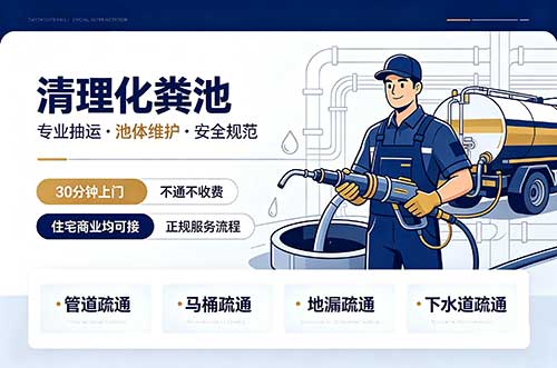 新乐清理化粪池